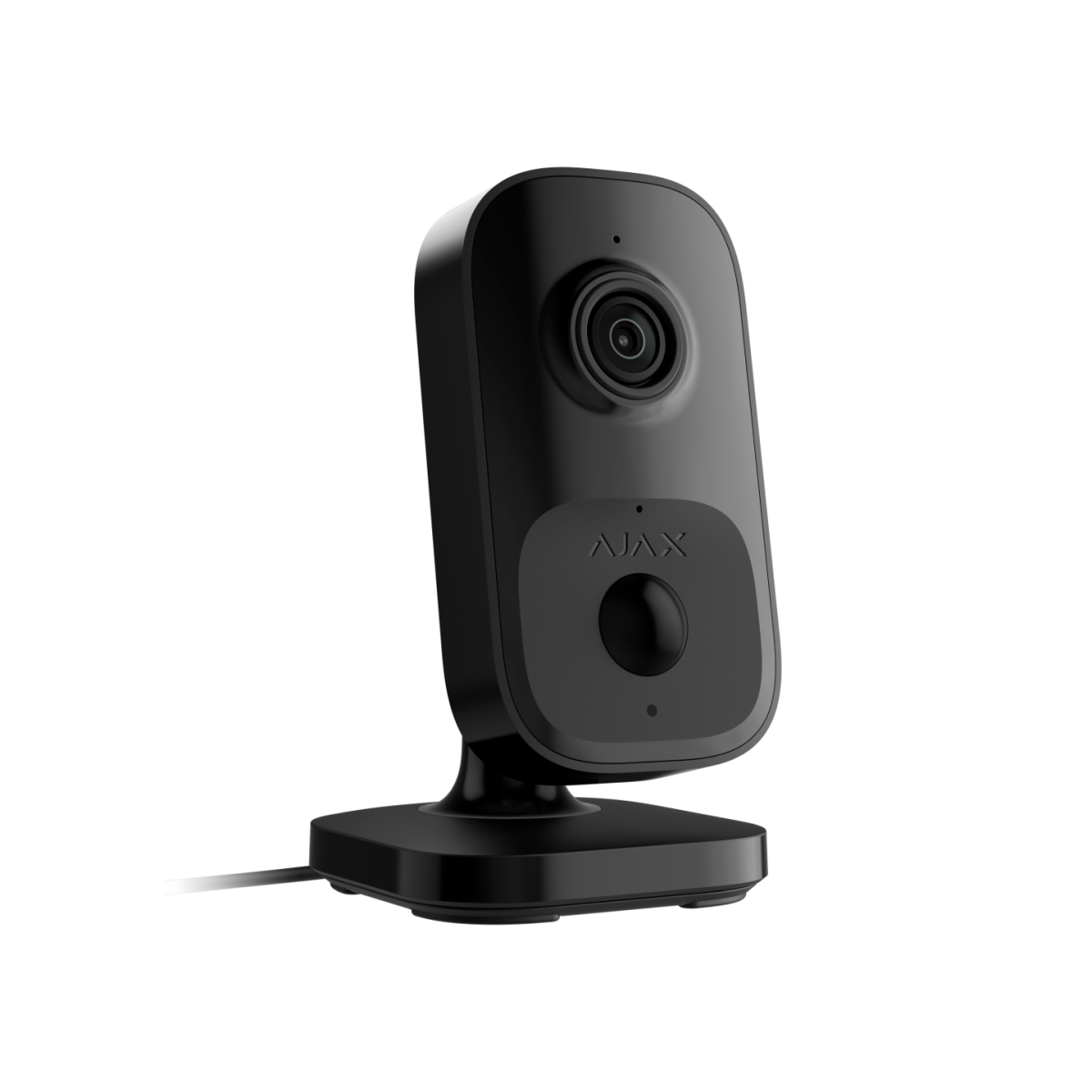 Ajax IndoorCam Zwart, binnencamera met AI en PIR, 4MP, Wi-Fi