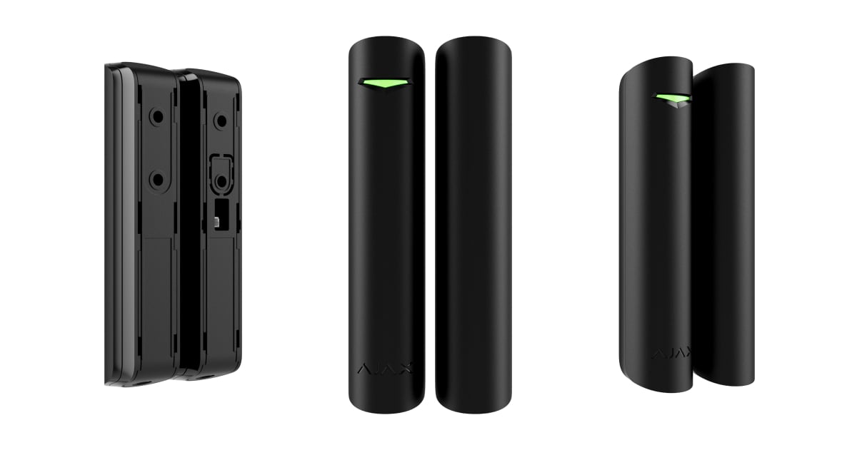 Ajax DoorProtect S Plus Jeweller draadloos zwart