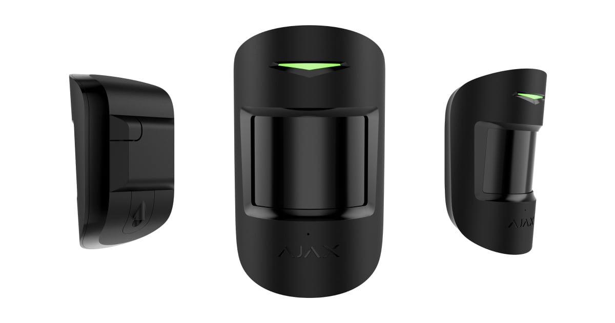 Ajax MotionProtect S Plus Jeweller draadloos zwart