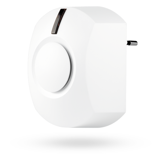 Draadloze sirene voor binnenruimten in het stopcontact