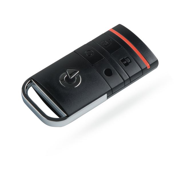 Jablotron JA-154J MS, MultiSystem afstandsbediening, 4 knops