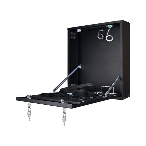 NVR kast beveiliging voor meenemen met sloten Aflsuitbaar Harddisk beveiliging camerabeelden