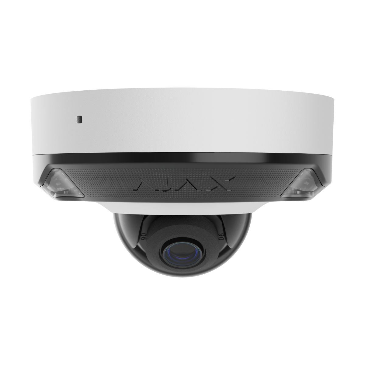 Ajax DomeCam Mini HL wit, 8MP, 2.8mm lens met hybride verlichting