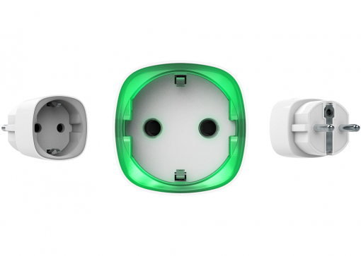 Schakelunit 230 volt Ajax Wall Socket - Wit