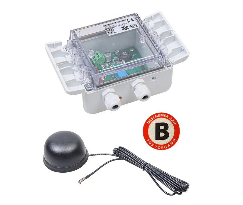 SOS Toegang module lange sluitertijd (120 sec) + antenne + sticker 4.6 / 5 1359 beoordelingen