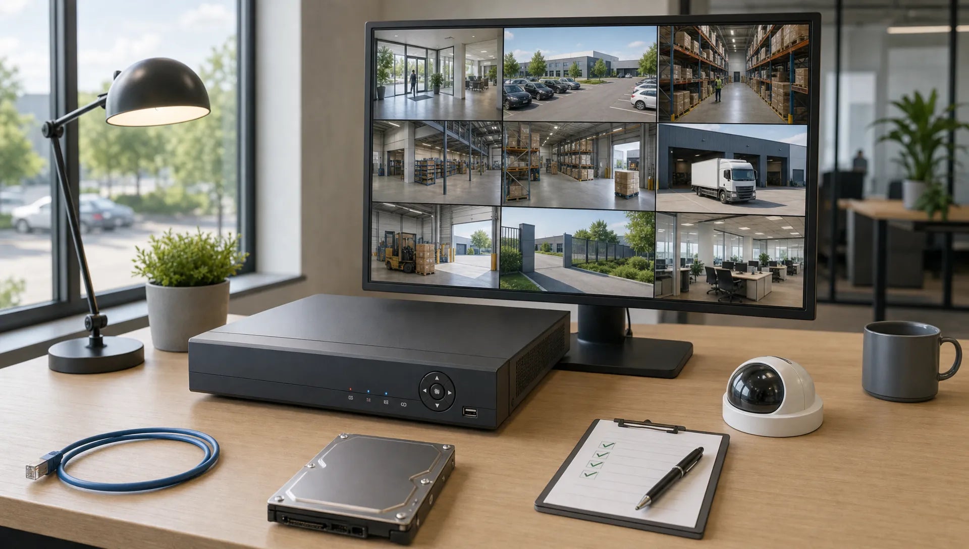 DVR 8 ch kiezen voor zakelijk camerabeheer