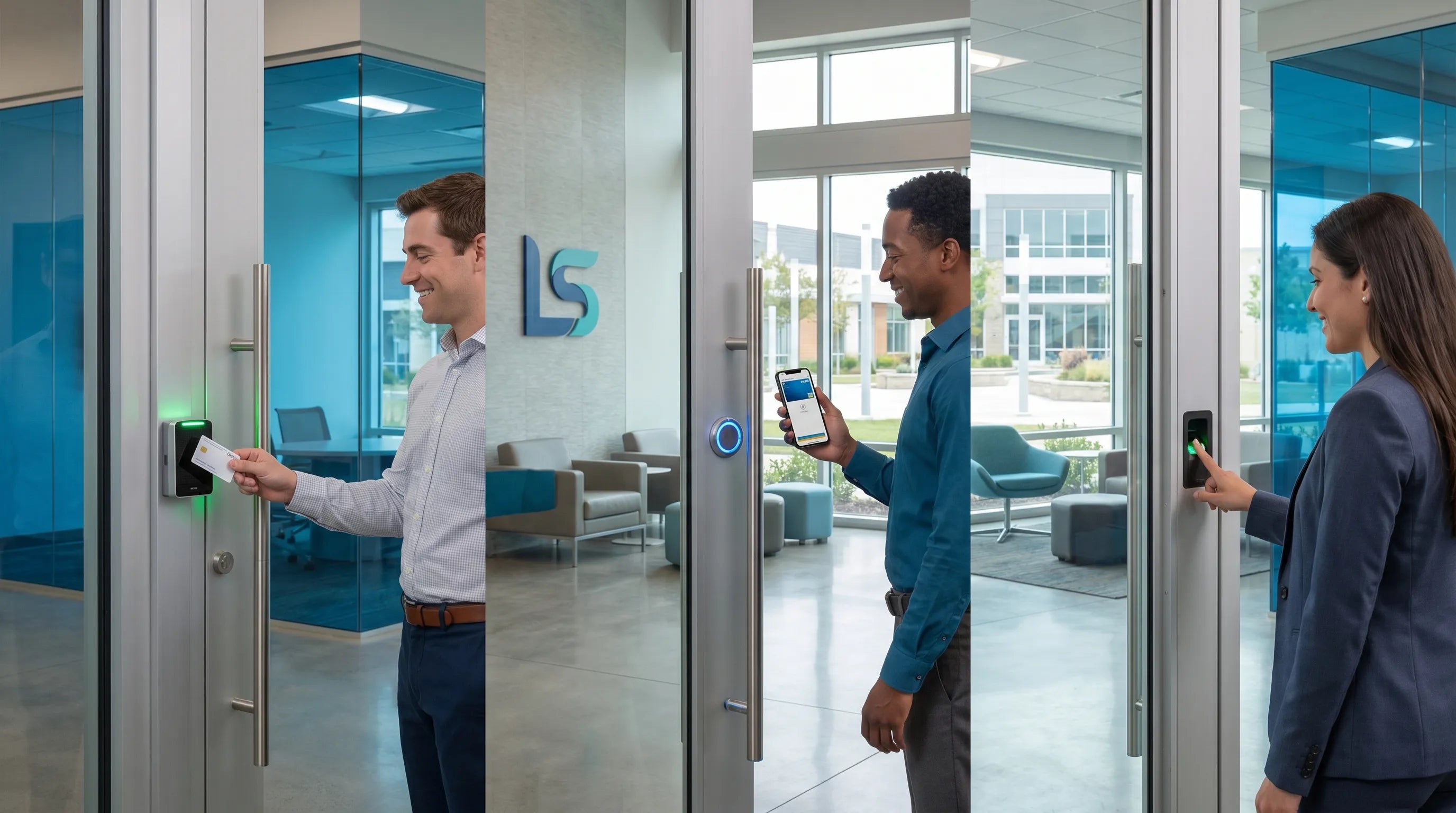 Toegangscontrole bedrijf: kiezen tussen pas, mobiel en biometrie