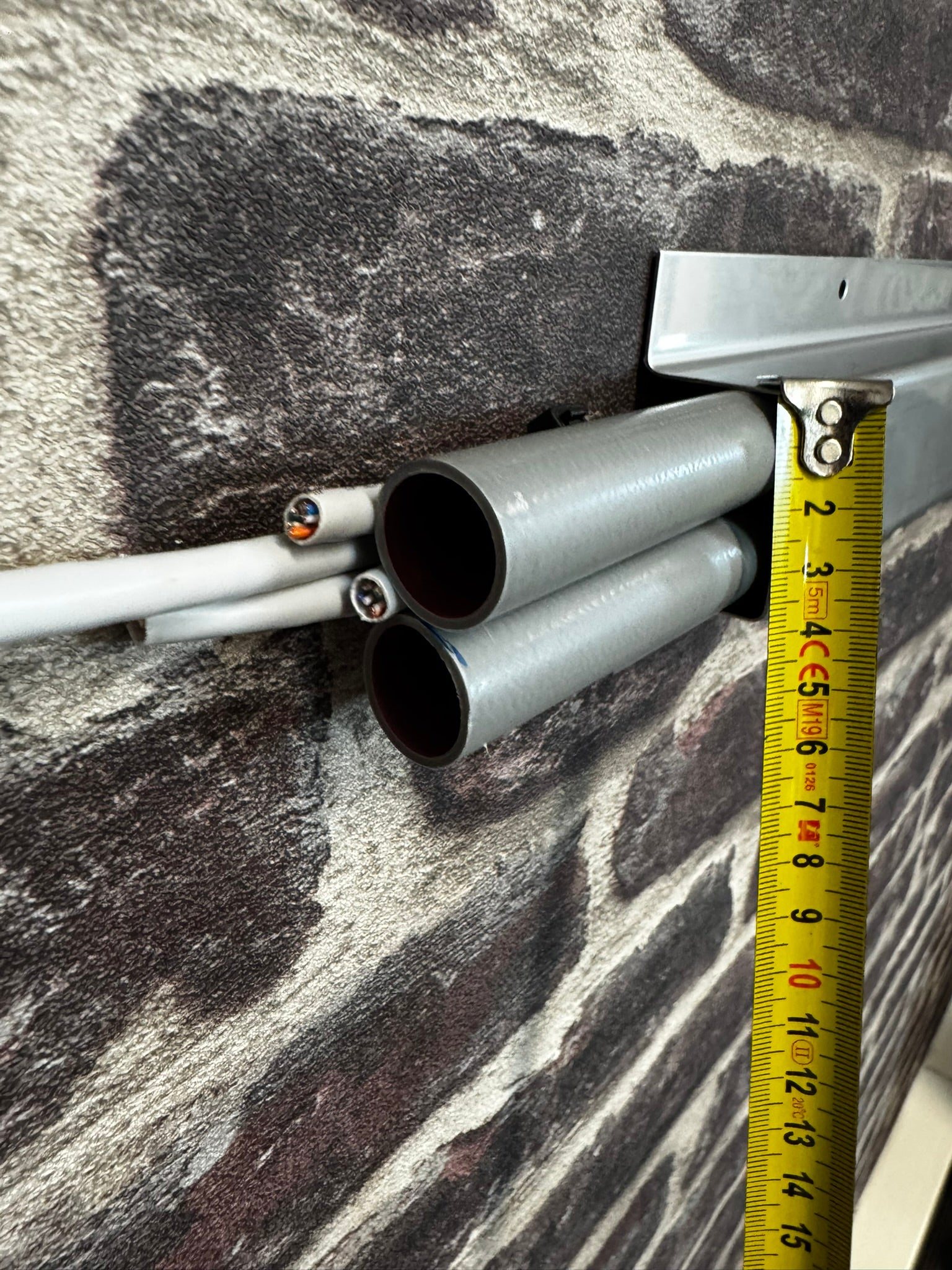 The BIG RVS installatiegoot kabelgoot voor buiten 120cm 1200mm (of 2400mm)