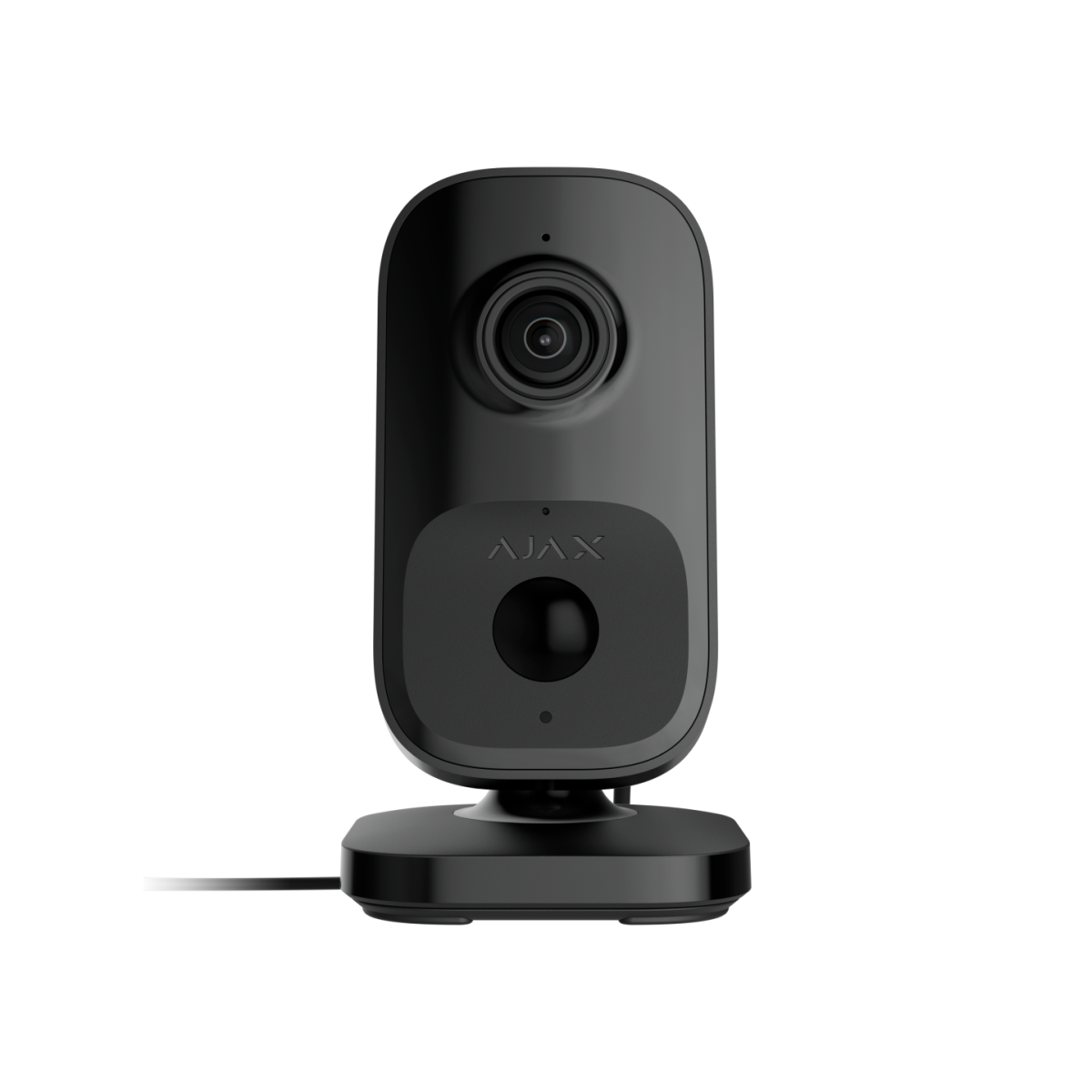 Ajax IndoorCam Zwart, binnencamera met AI en PIR, 4MP, Wi-Fi