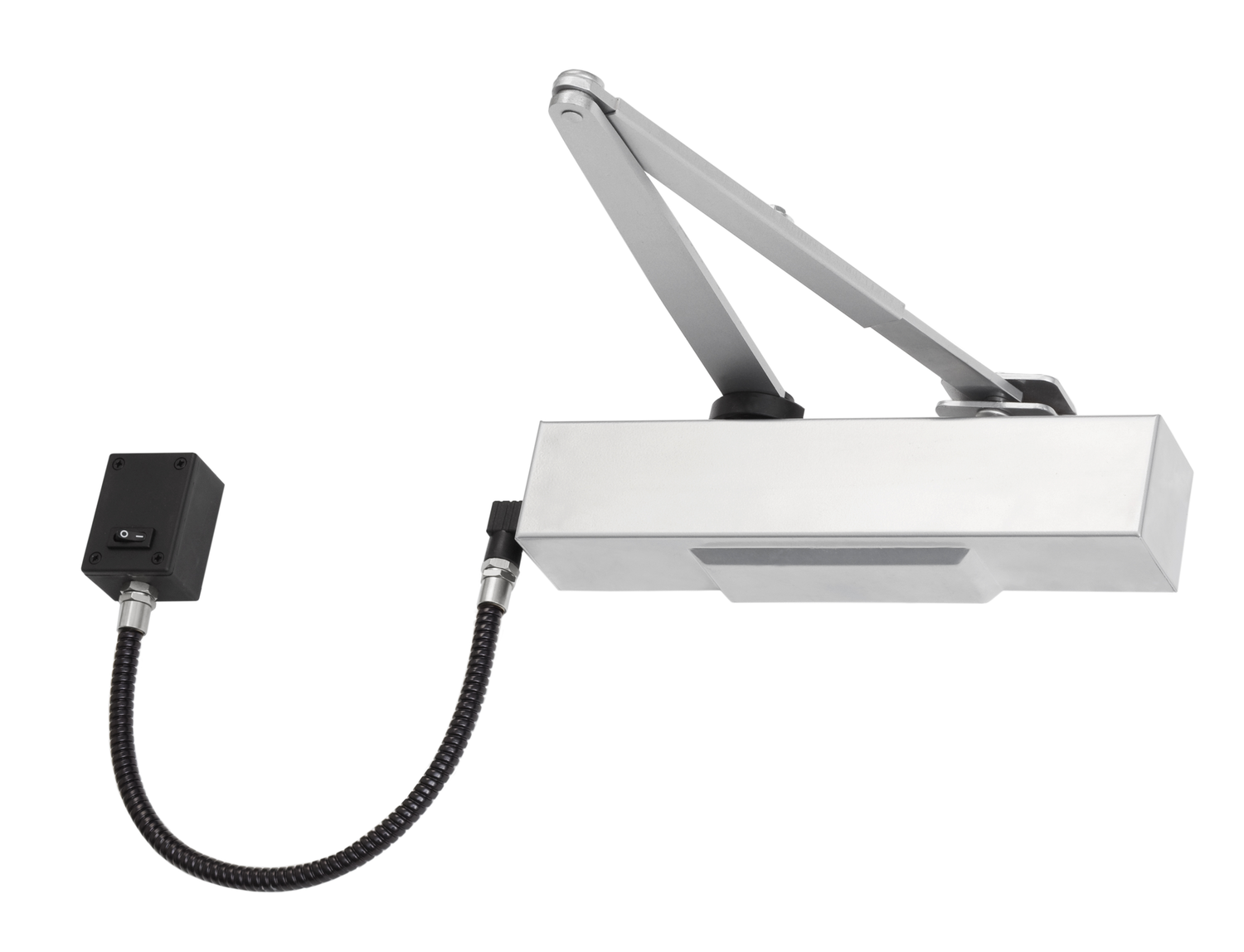 deurdranger premium elektro-hydraulisch met schaararm