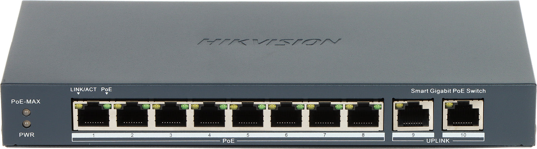 8 poorten LAN POE Gigabit smart switch