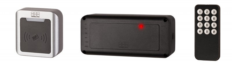paslezer Pebble, controller en afstandbediening 12/24VDC